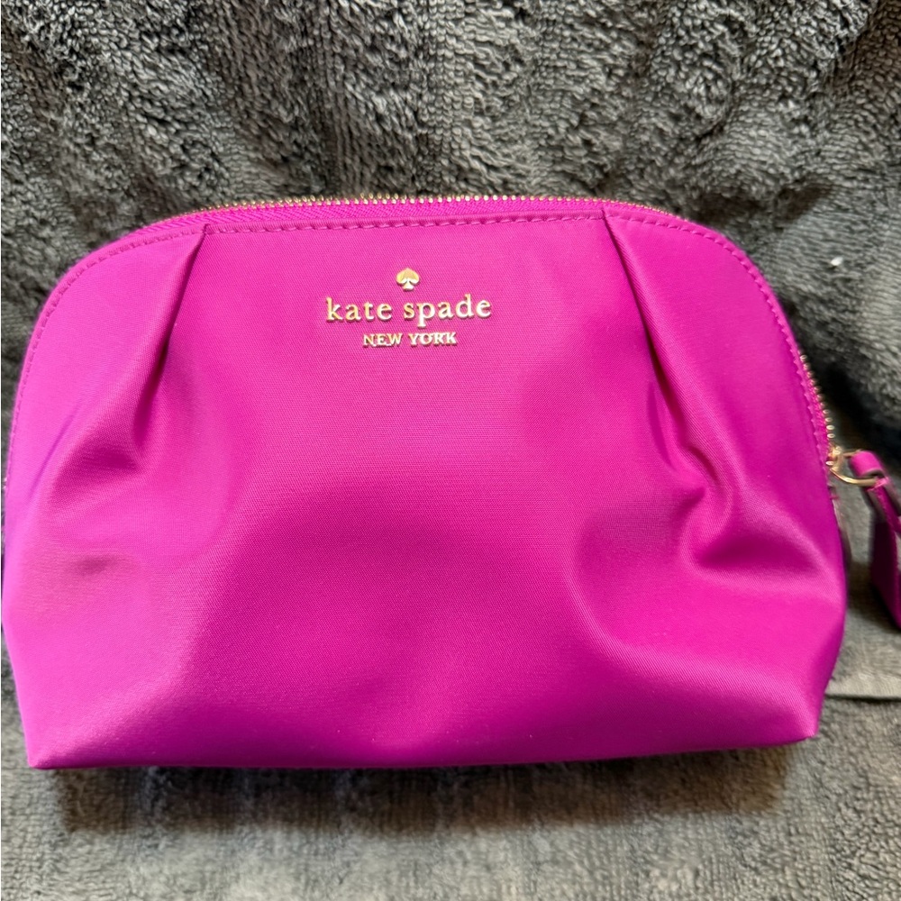 Kate Spade Fuchsia Cosmetic Pouch